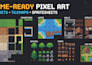 do full 2d game environment rpg maker mv mz tilesets, autotiles, pixel art maps